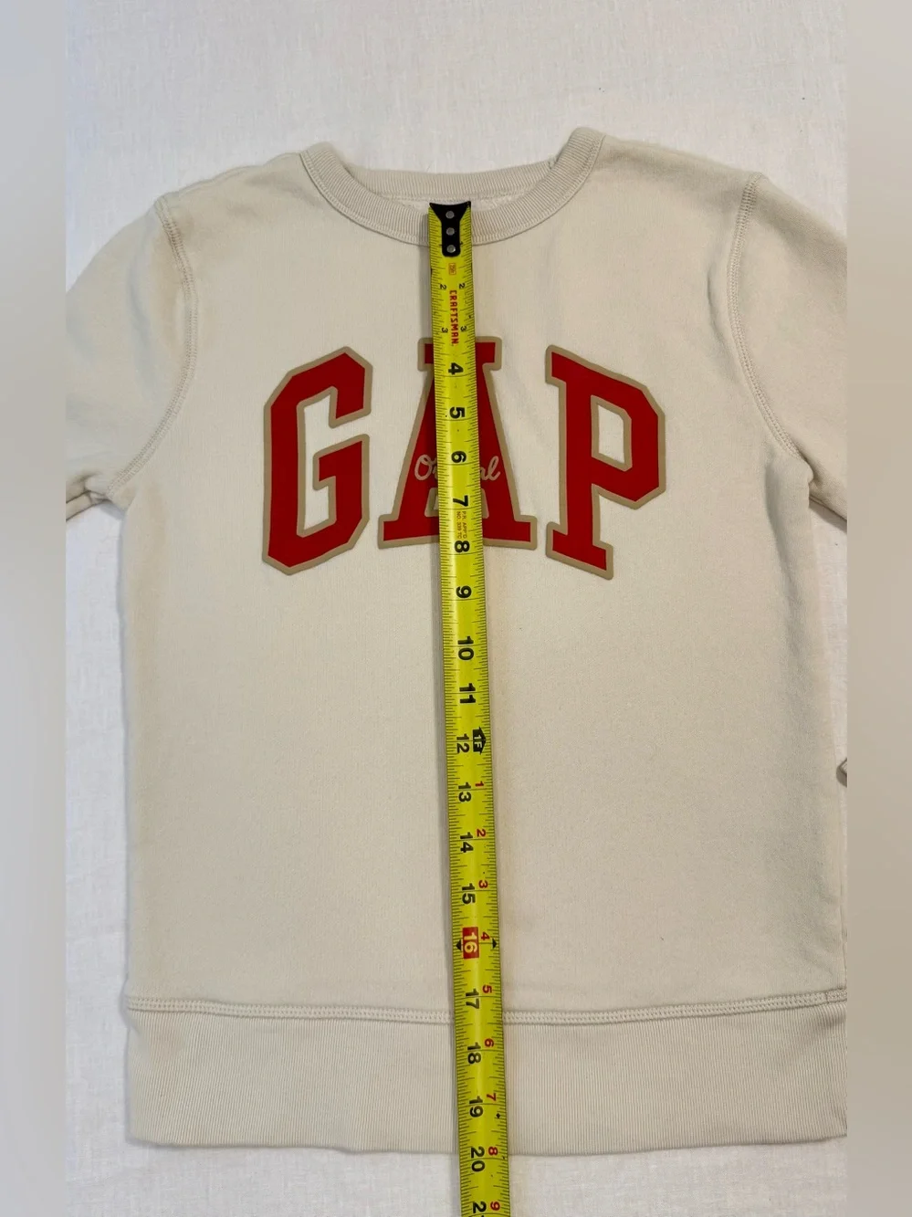 Gap Kids Original Logo Fleece Sweatshirt Size M 8